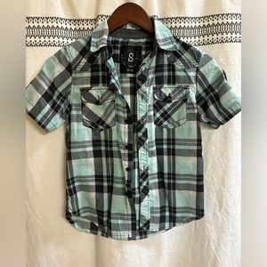 Surplus Custom CO Button Down Tee Boys Size Medium (8).